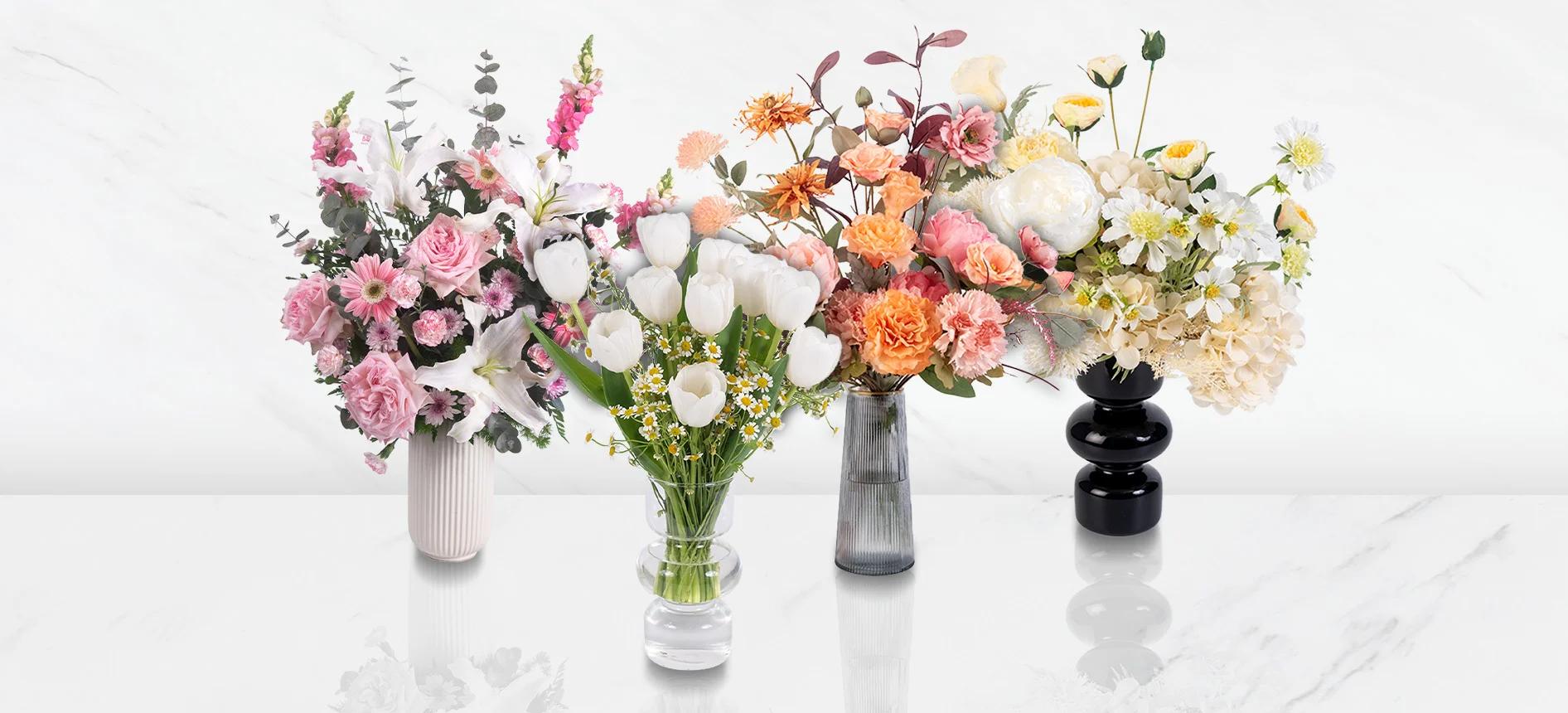 Fresh Flower Vase and Artificial Flower  Vases Suitable as a congratulatory gift.