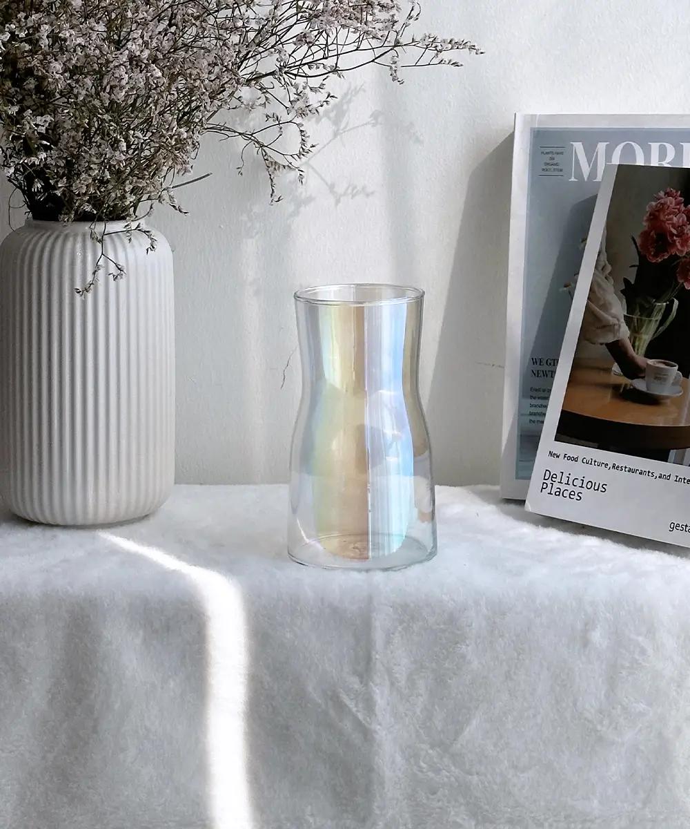 AN033 Wide Mouth Glass Vase