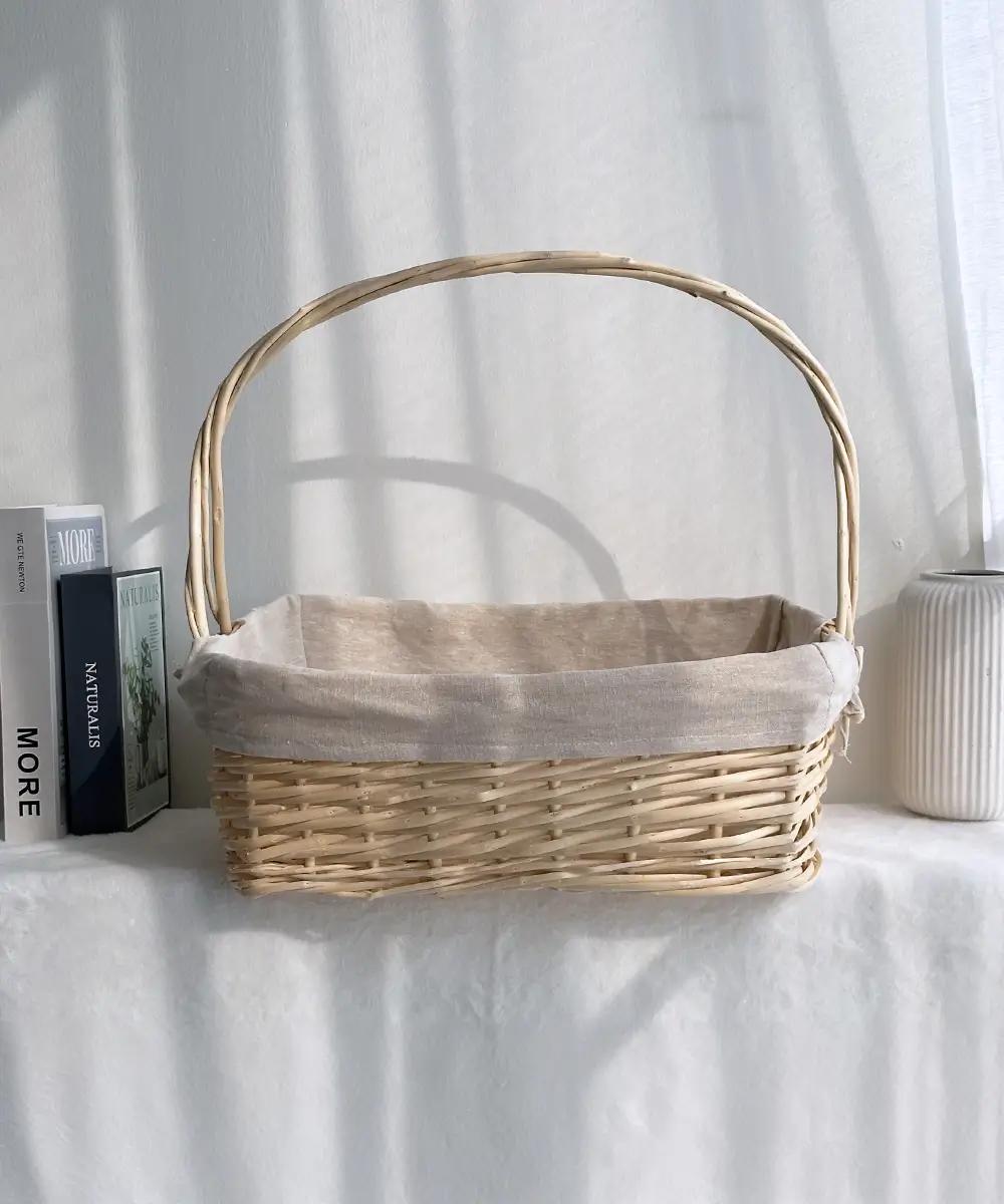 AN052 Square Wicker Basket