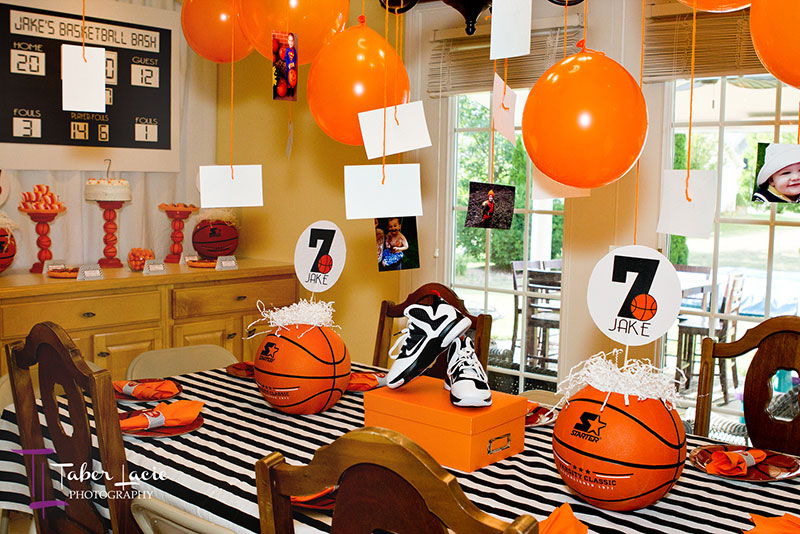 Basketball Decoration and Balloon