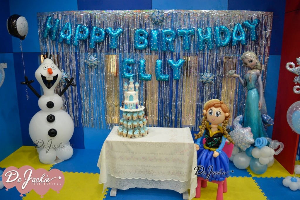 Happy Birthday Elsa Balloon