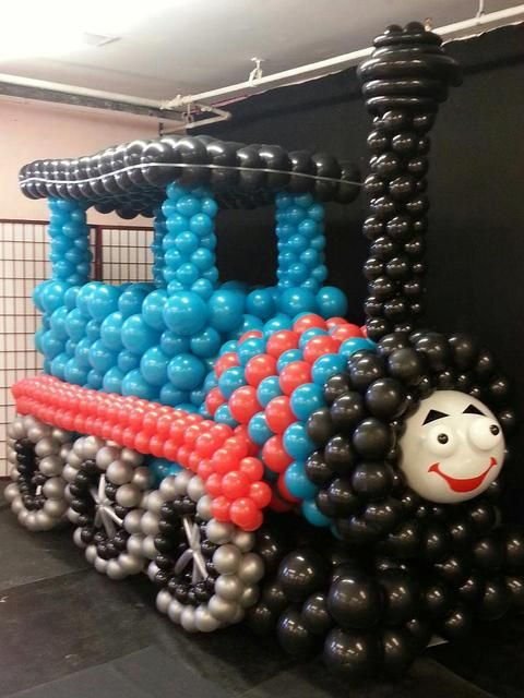 Train Balloon Sculpture