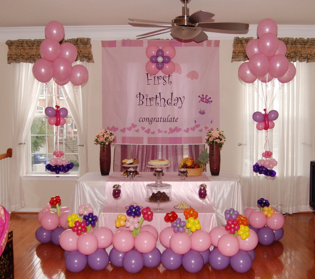 Pink Balloon Decoration