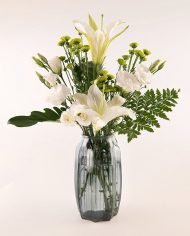 Luxury white Lily Flower Vase